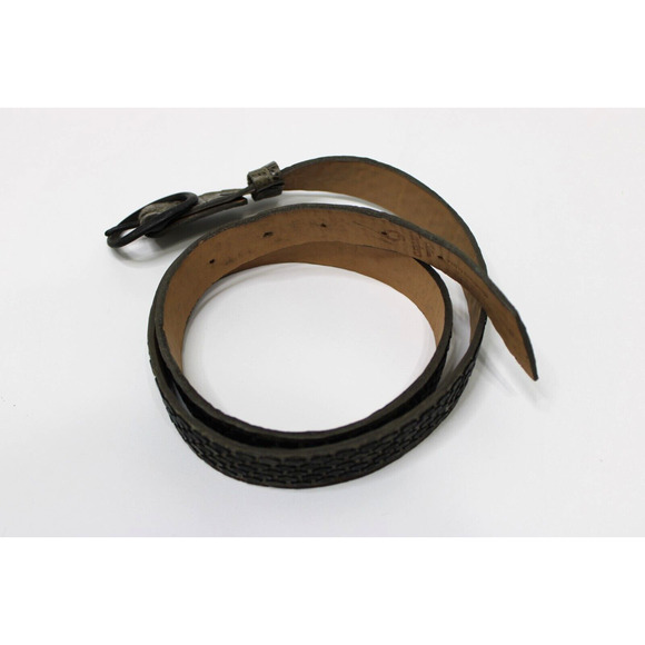 Calleen Cordero Belt Size 32 Gary Leather Mental Studded Handmade USA - Picture 11 of 11